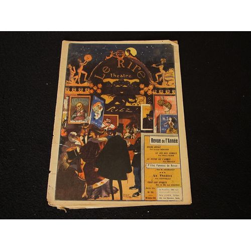 Le Rire (Nouvelle Série) Janvier 1904 - Cappiello/R. De La Nézière/ Métivet...