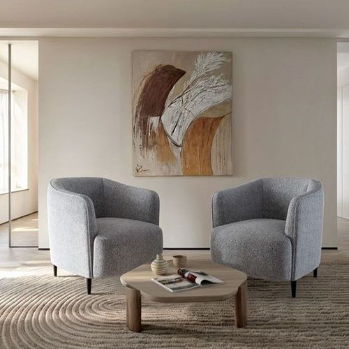 Fauteuil Gris Clair