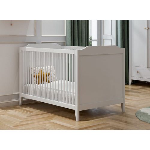 Lit Bébé Évolutif 70x140 Blanc