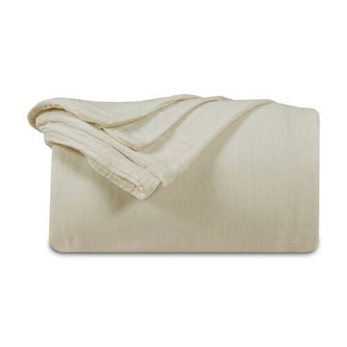 Housse De Couette Gaze De Coton Sable 200x200 Cm