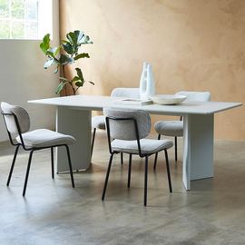 Table À Manger 200 Cm Bois Strié