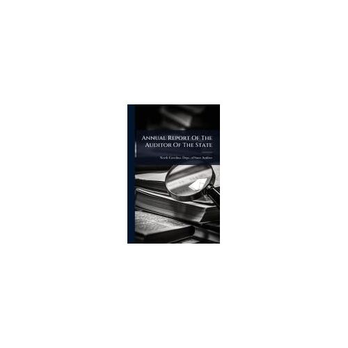 Annual Report Of The Auditor Of The State
