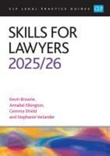 Skills For Lawyers 2025/26