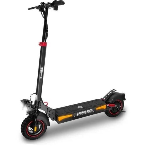 Trottinette Électrique Tout Terrain Ecross Pro 2 600w Urbanglide - Pneus Large 10" - 48v - 800 W - 13ah - Autonomie 50 Km