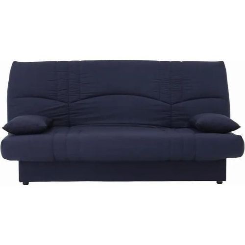 Dream Banquette Clic Clac 3 Places - Tissu Bleu Foncé - Slyle Contemporain - L 190 X P 92 Cm