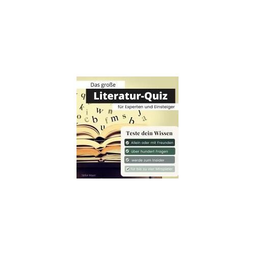Das Große Literatur-Quiz Für Experten Und Einsteiger