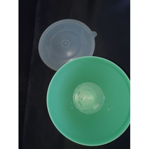 Boîte Ronde Verte Tupperware