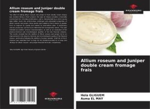 Allium Roseum And Juniper Double Cream Fromage Frais