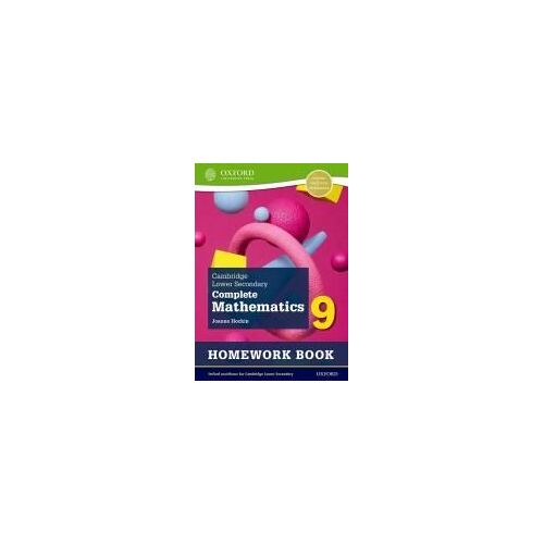 Cambridge Lower Secondary Complete Mathematics 9: Homework Book - Pack Of 15 (Second Edition)