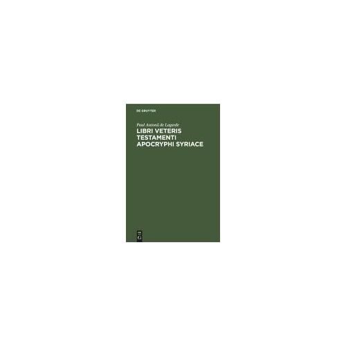 Libri Veteris Testamenti Apocryphi Syriace