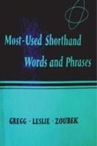 Most Used Shorthand Words And Phases