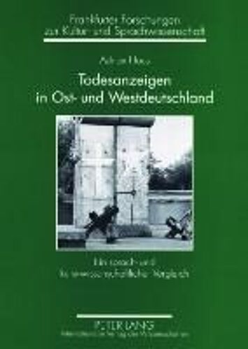 Todesanzeigen In Ost- Und Westdeutschland