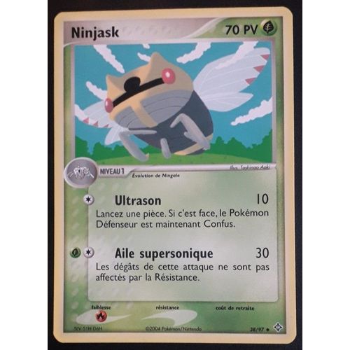 Carte Pokémon Ninjask 38/97 - Ex Dragon (Vf)