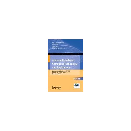 Advanced Intelligent Computing Technology And Applications