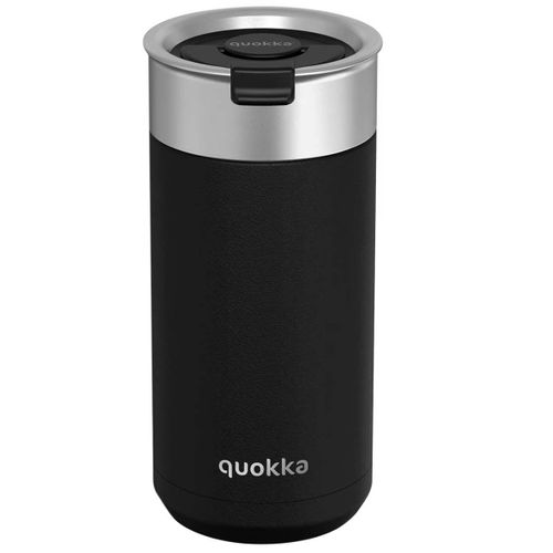 Bouteille Isotherme 400ml Avec Infuseur Et Isolation Modèle Boost Quokka Noir