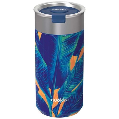 Bouteille Isotherme 400ml Avec Infuseur Et Isolation Modèle Boost Quokka Bleu