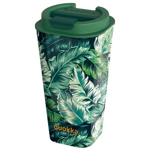 Gobelet Isotherme 450ml Double Paroi Anti-Fuite Hermétique Sans Bpa Quokka Vert Forêt