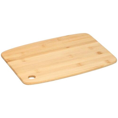 Planche À Découper En Bois De Bambou 30x23cm Avec Trou D'accrochage Alpina Beige