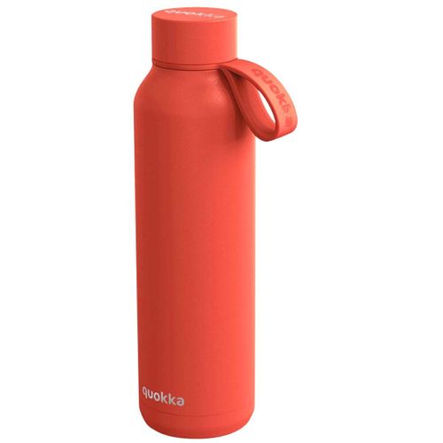 Bouteille Isotherme 630ml Collection Solid Avec Sangle Quokka Orange