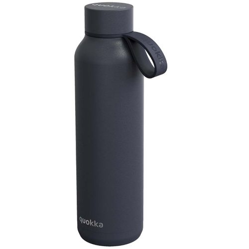 Bouteille Isotherme 630ml Collection Solid Avec Sangle Quokka Graphite