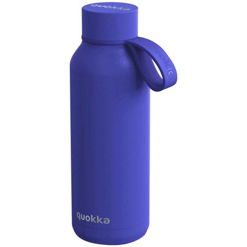 Bouteille Isotherme 510ml Collection Solid Avec Sangle Quokka Bleu Nuit