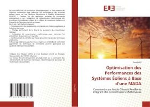 Optimisation Des Performances Des Systèmes Éoliens À Base D'une Mada