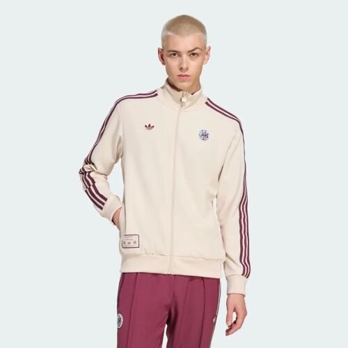 Veste De Survêtement Ajax Terrace Icons Adidas - Halo Ivory - Xs