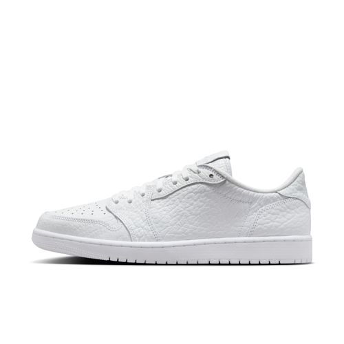 Chaussure Sans Swoosh Air Jordan 1 Retro Low Pour Blanc