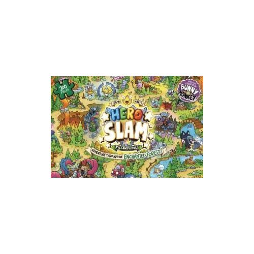 Jamie Smart's Hero Slam Jigsaw Puzzle: 200 Pieces