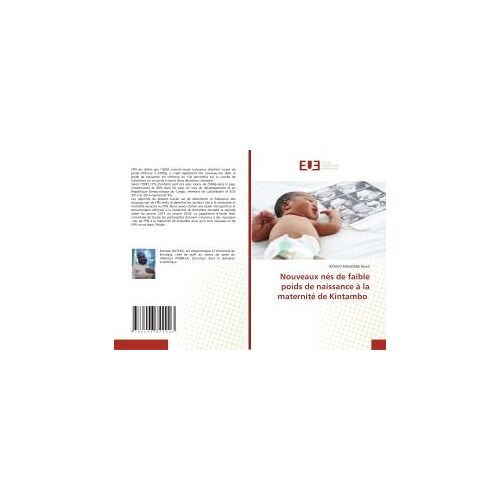 Nouveaux Nés De Faible Poids De Naissance À La Maternité De Kintambo