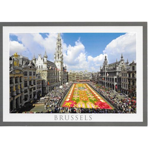 Belgique, Très Belle Carte Postale Neuve, Bruxelles, La Grand-Place, Le Tapis De Fleurs.