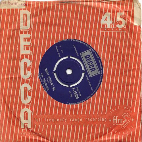 Val Doonican : What Would I Be (Trent) / Gentle Mary (Sharp)
