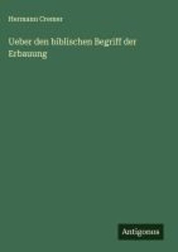 Ueber Den Biblischen Begriff Der Erbauung