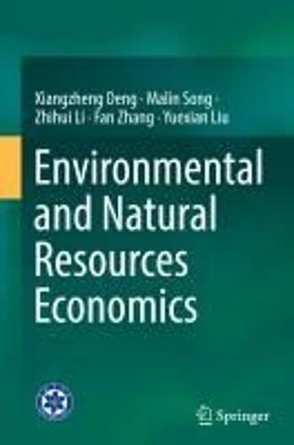 Environmental And Natural Resources Economics
