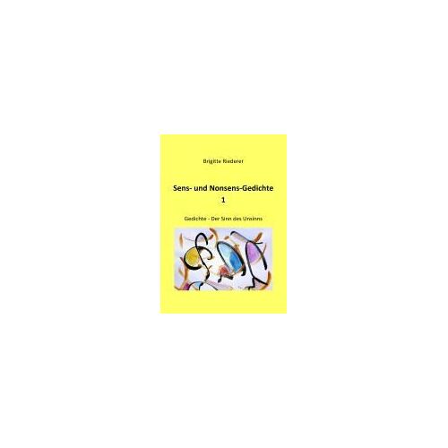 Sens- Und Nonsens-Gedichte 1