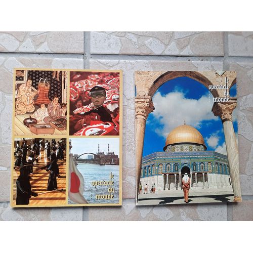2 Livres Le Spectacle Du Monde N° 187 Et 188 10 Et 11 1977 Caraïbes Japon Chirac Nakamura Chateaubriand Lafayette Communisme Ghana