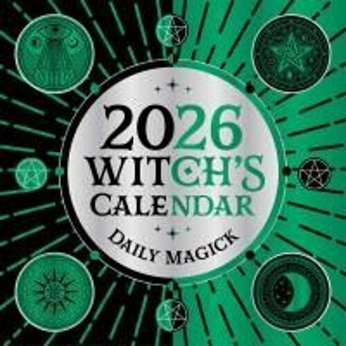 2026 Witch's Calendar: Daily Magick Day-To-Day Calendar