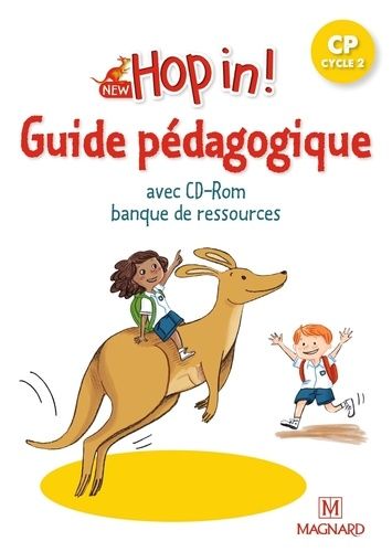 Anglais Cp Cycle 2 Hop In! - Guide Pédagogique (1 Cd-Rom) - Edition 2021