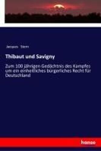 Thibaut Und Savigny