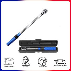 Clé Dynamométrique Pro 3/8" 5-60Nm Précis Robuste