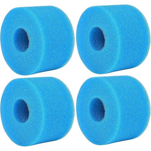 8 pièces de type éponge filtrante,cartouche filtrante en mousse,mousse filtrante de piscine,réutilisable et lavable