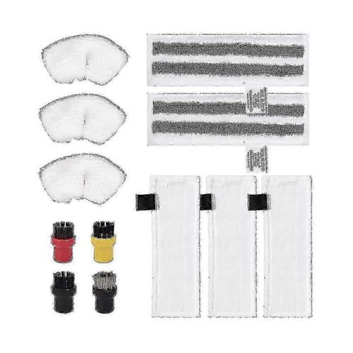 Ensemble de 12 chiffons en microfibre,compatible avec les accessoires pour nettoyeur Easyfix Sc2 Sc3 Sc4 Sc5