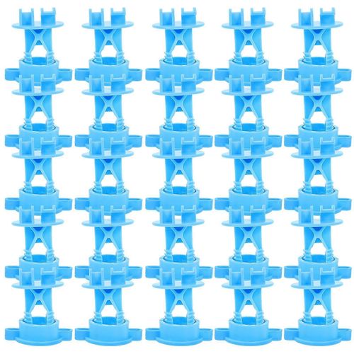 50pcs Isolants De Clôture Électrique Dispositif Remplacement Clôture Agricole Fil Isolants