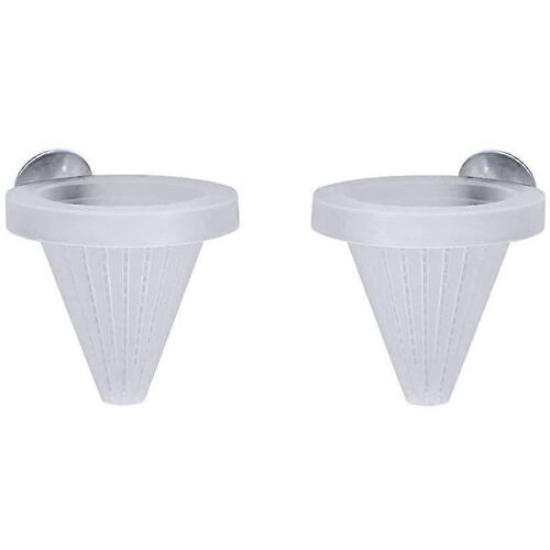 2 Pcs Aquarium Ver Rouge Mangeoire De Poissons Aquarium Succion Alimentation Anneau Nourriture Pour Poissons Mangeoire Entonnoir