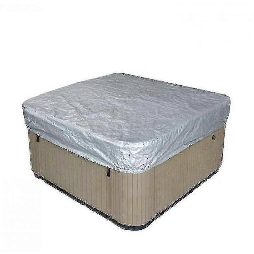 Couverture de spa carrée en polyester imperméable Couvertures de spa extérieur Couverture de spa carrée