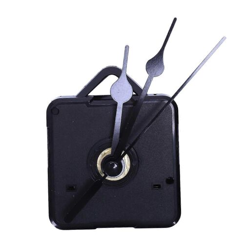 Mécanisme D'horloge De Bricolage Classique Suspendu Noir Montre À Quartz Noir Horloge Murale Mécanisme De Mouvement Pièces De Réparation Outils Essentiels De Remplacement