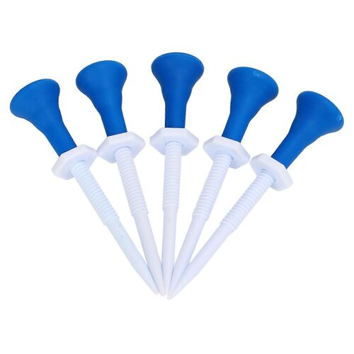5pcs Golf Tees Holder Plastique 85mm Longueur Réglable Vis Hex Écrou Golf Accessoires D'entraînement