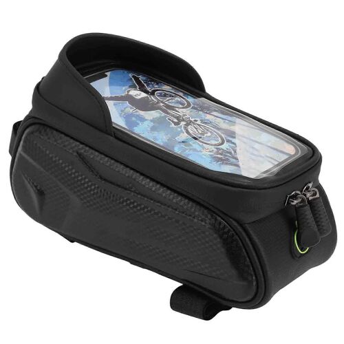 Sacoche De Téléphone De Vélo Stable Étanche Cadre Avant De Vélo Sac De Rangement De Vélo Pochette De Vélo Pour Accessoires De Vélo
