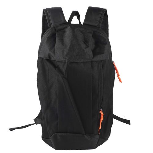Hommes Femmes Neutre Général Sac à dos Toile Léger Sports Loisirs Quotidien Épaules SacNoir