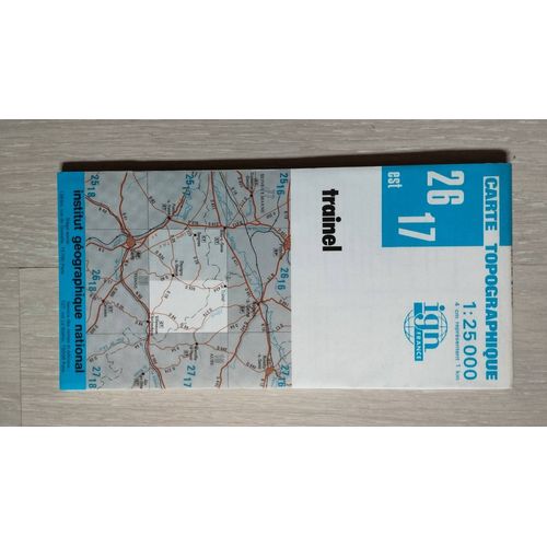 Carte Ign Topographique Trainel